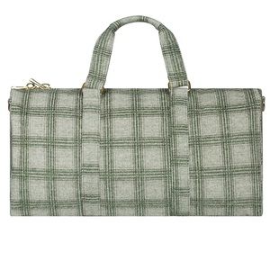 Tis the Season Wool Plaid Duffle